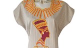 Beige Nefertiti Galabeya - Egyptian Dress